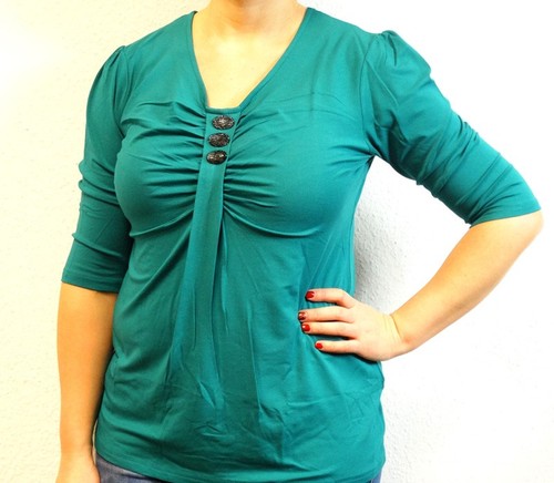 Shirt grün viskana damen - grün, 40