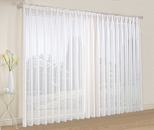Store gardine voile - store,