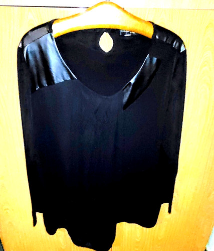 Edle schwarze bluse - edle,
