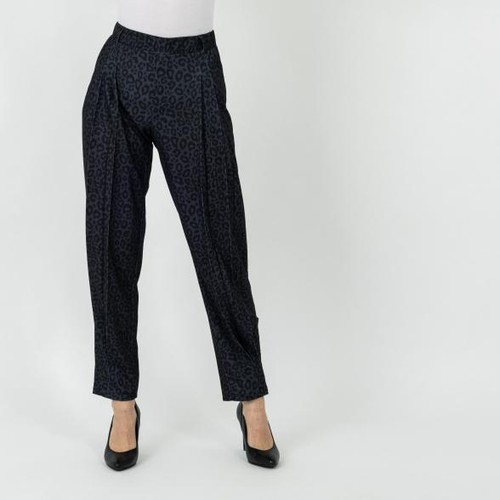 Hose schwarz damen - schwarz, 46