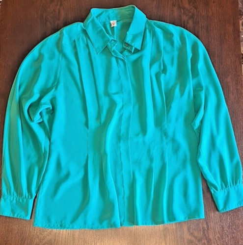 Tru damenbluse 46 grün - gr.,